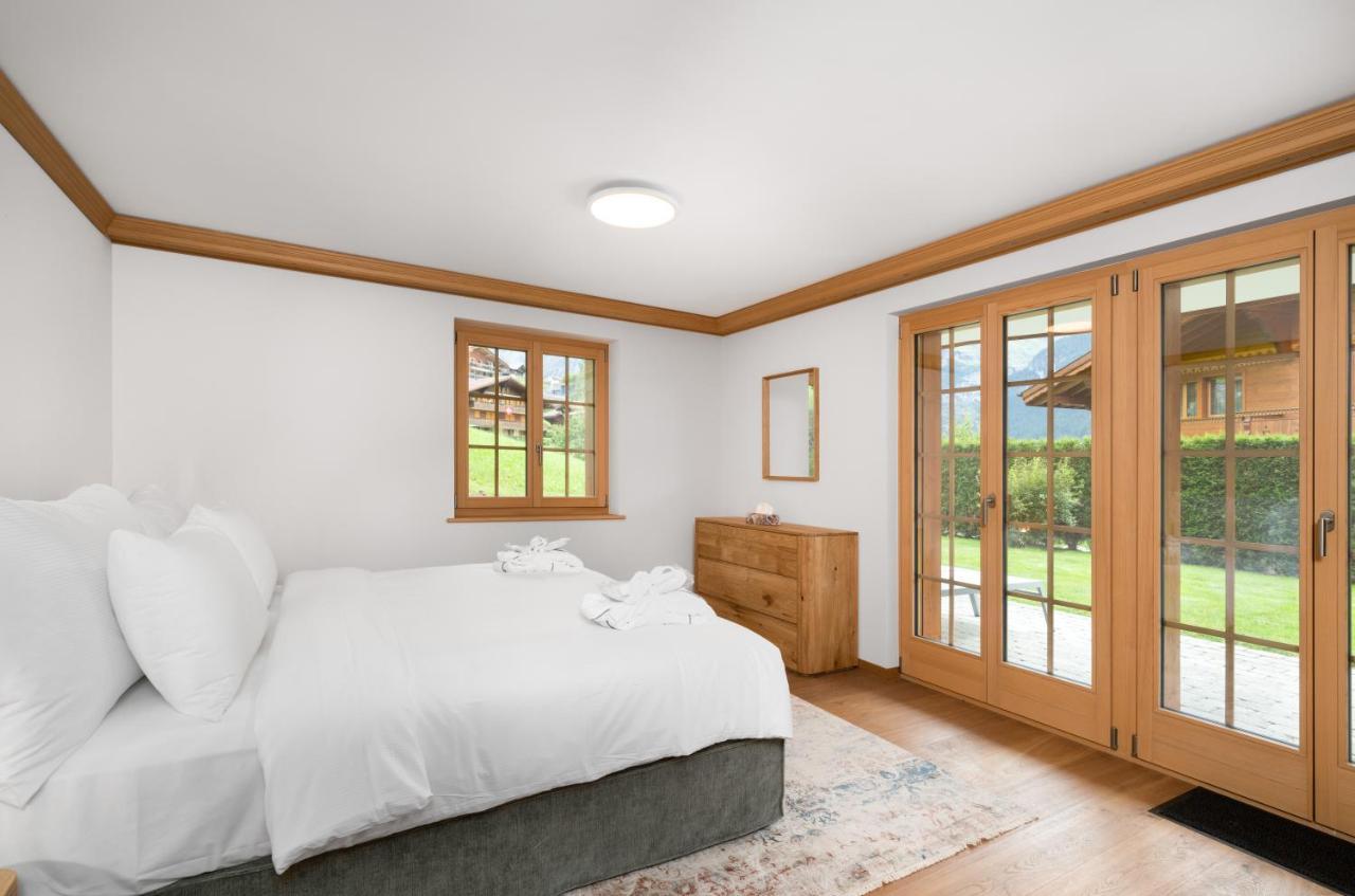 Chalet Alia And Apartments-Grindelwald By Swiss Hotel Apartments Esterno foto