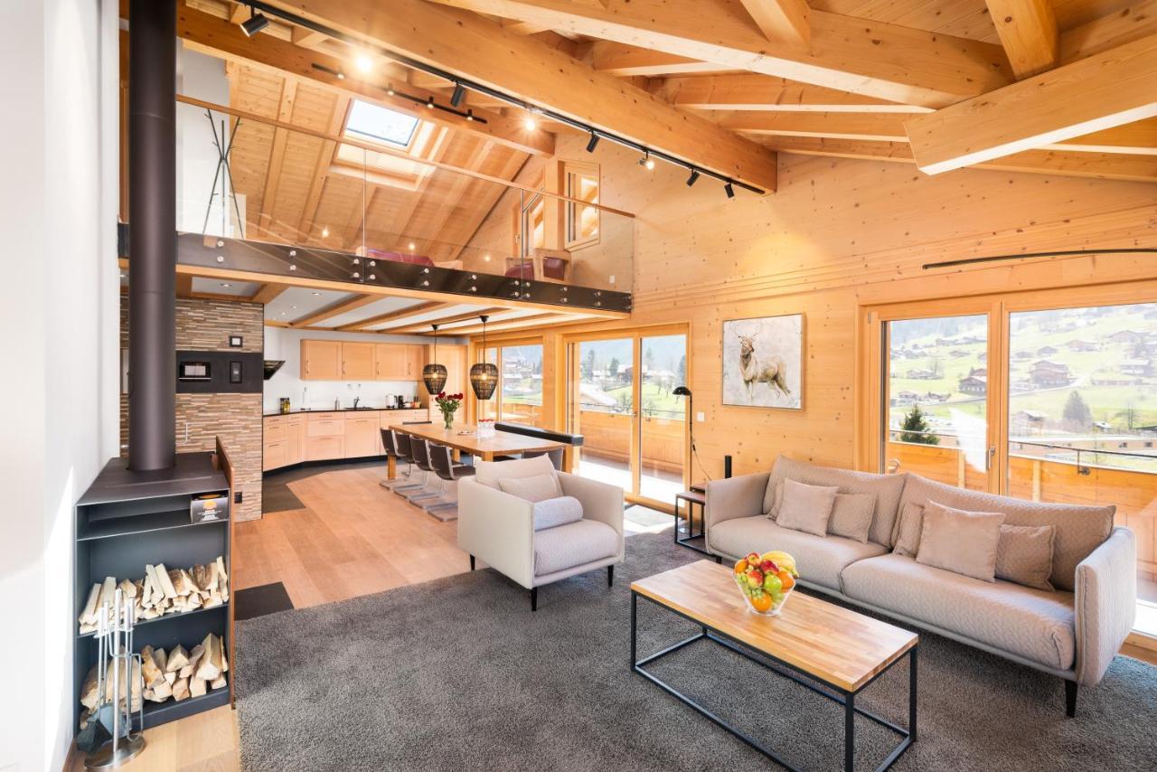 Chalet Alia And Apartments-Grindelwald By Swiss Hotel Apartments Esterno foto