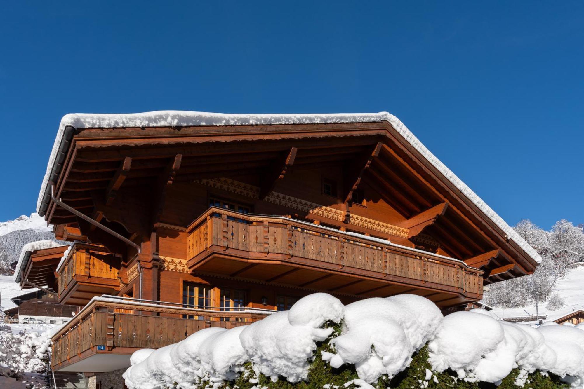 Chalet Alia And Apartments-Grindelwald By Swiss Hotel Apartments Esterno foto